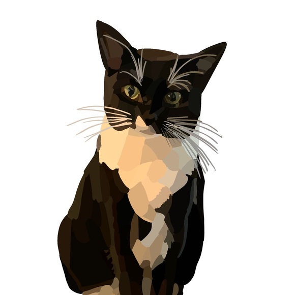 Fully customizable Framed Pet Art - Picture 2 of 2